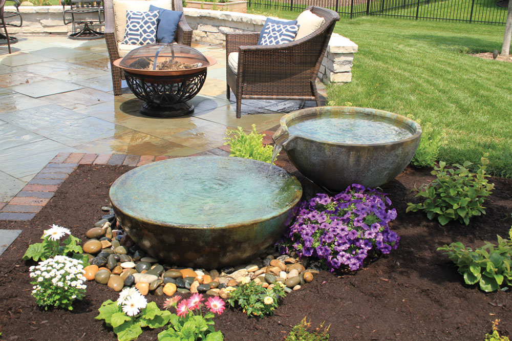 Small Water Feature - Spillway Bowl